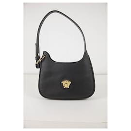 Versace-Sac à main La Medusa en cuir-Noir