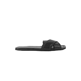 Bruno Magli-Leather sandals-Black