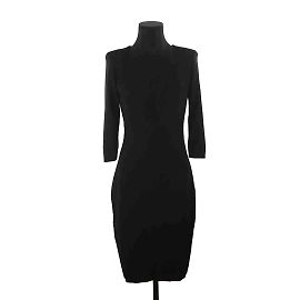 Elie Saab Schwarzes Kleid Schwarz