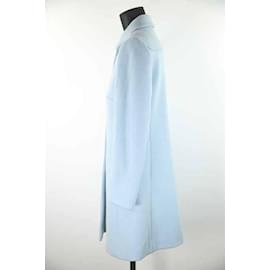 Valentino-Manteau en laine-Bleu