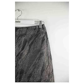 Ganni-Charcoal skirt-Dark grey