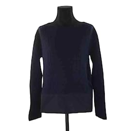 Moncler-Wool knitting-Navy blue