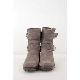 Free Lance-Suede boots-Grey