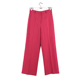 Autre Marque-Red wide pants-Red