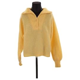 SéZane Wollpullover Gelb