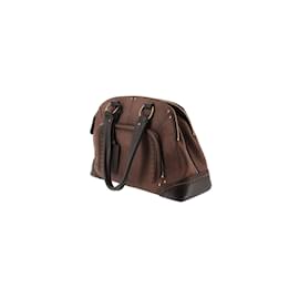 Lancel-Leather Handbag-Brown