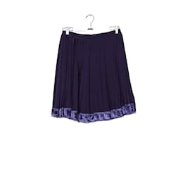 Dior-falda de seda-Púrpura