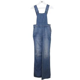 Bash Salopette en coton Bleu