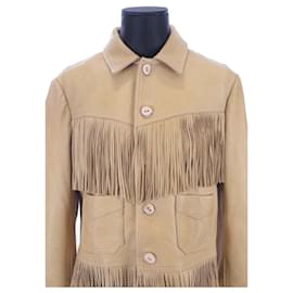 Ralph Lauren-Leather coat-Yellow