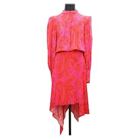 Zadig & Voltaire-Vestido de seda-Roja