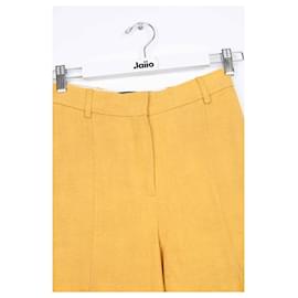 Jacquemus-Pantalón ancho amarillo La Collectionneuse-Amarillo