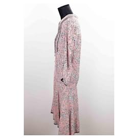 Zadig & Voltaire-vestido rosa-Rosa