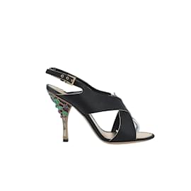 Louis Vuitton-Black heels-Black