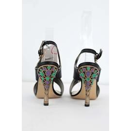 Louis Vuitton-Black heels-Black