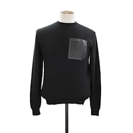 Fendi-Cotton sweatshirt-Black