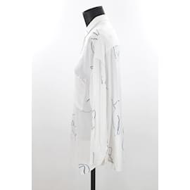 Autre Marque-Camicia di cotone-Bianco