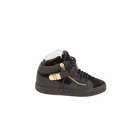 Giuseppe Zanotti Scarpe da ginnastica in pelle Nero