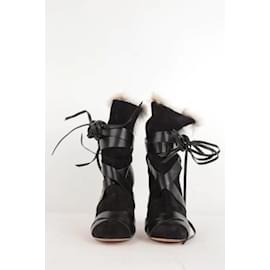 Isabel Marant-Suede boots-Black