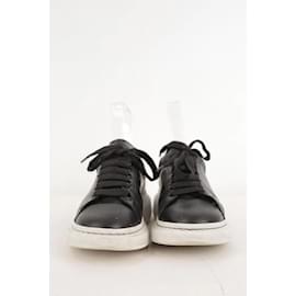 Alexander Mcqueen-Sneakers aus Leder-Schwarz