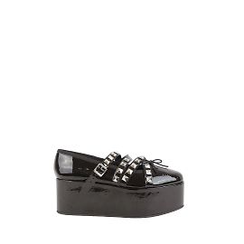 Repetto Bailarinas tacón charol Negro