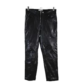 Zadig & Voltaire-Fall Winter Pants 2020 in leather-Black