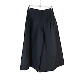 Valentino-Pantalon en coton-Noir