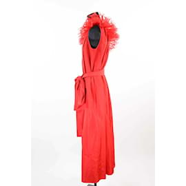 Stella Mc Cartney-Red dress-Red