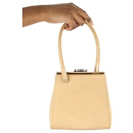 Little Liffner Bolsas de couro Bege