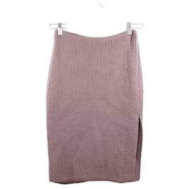 Missoni-mini saia de lã-Marrom
