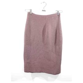 Missoni-wool mini skirt-Brown