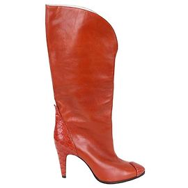 Givenchy Stivali di pelle Rosso