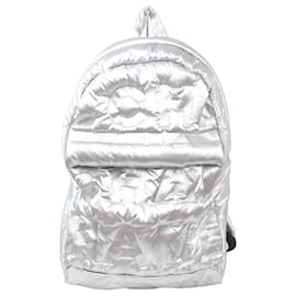 Chanel-Coco Cocoon silver backpack-Silvery