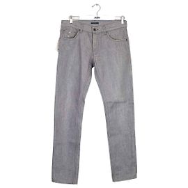 Prada Jean en coton Gris