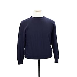 Dior-Pull en laine-Bleu Marine