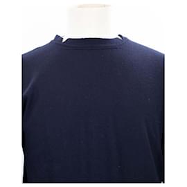Dior-Wollpullover-Marineblau