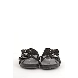Pierre Hardy-Leather sandals-Black