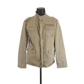 Anine Bing-Cotton jacket-Khaki