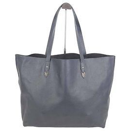 Des Petits Hauts Cabas en cuir Bleu