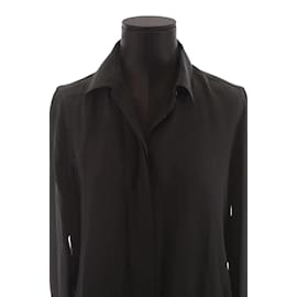 Autre Marque-Wrap blouse-Black