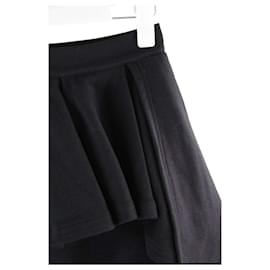 Alexandre Vauthier-falda de algodón-Negro