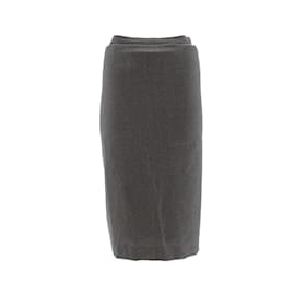 Chloé-cotton skirt-Grey