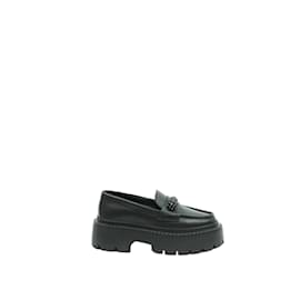 Jimmy Choo-Leather loafers-Black