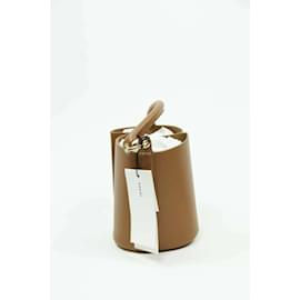 Sacai-Leather handbags-Brown