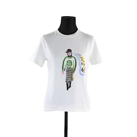 Dior-T-shirt in cotone-Bianco