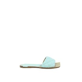 Bottega Veneta Mules en cuir Bleu
