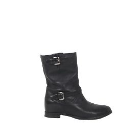 Prada Stivali di pelle Nero