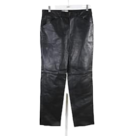 Sandro Leather pants Black