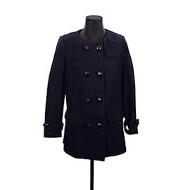 Isabel Marant-Wool jacket-Navy blue