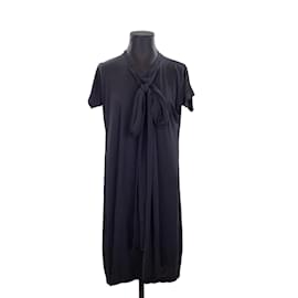 Yves Saint Laurent-Black dress-Black