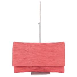 Jay Ahr-Leather Clutch Bag-Red